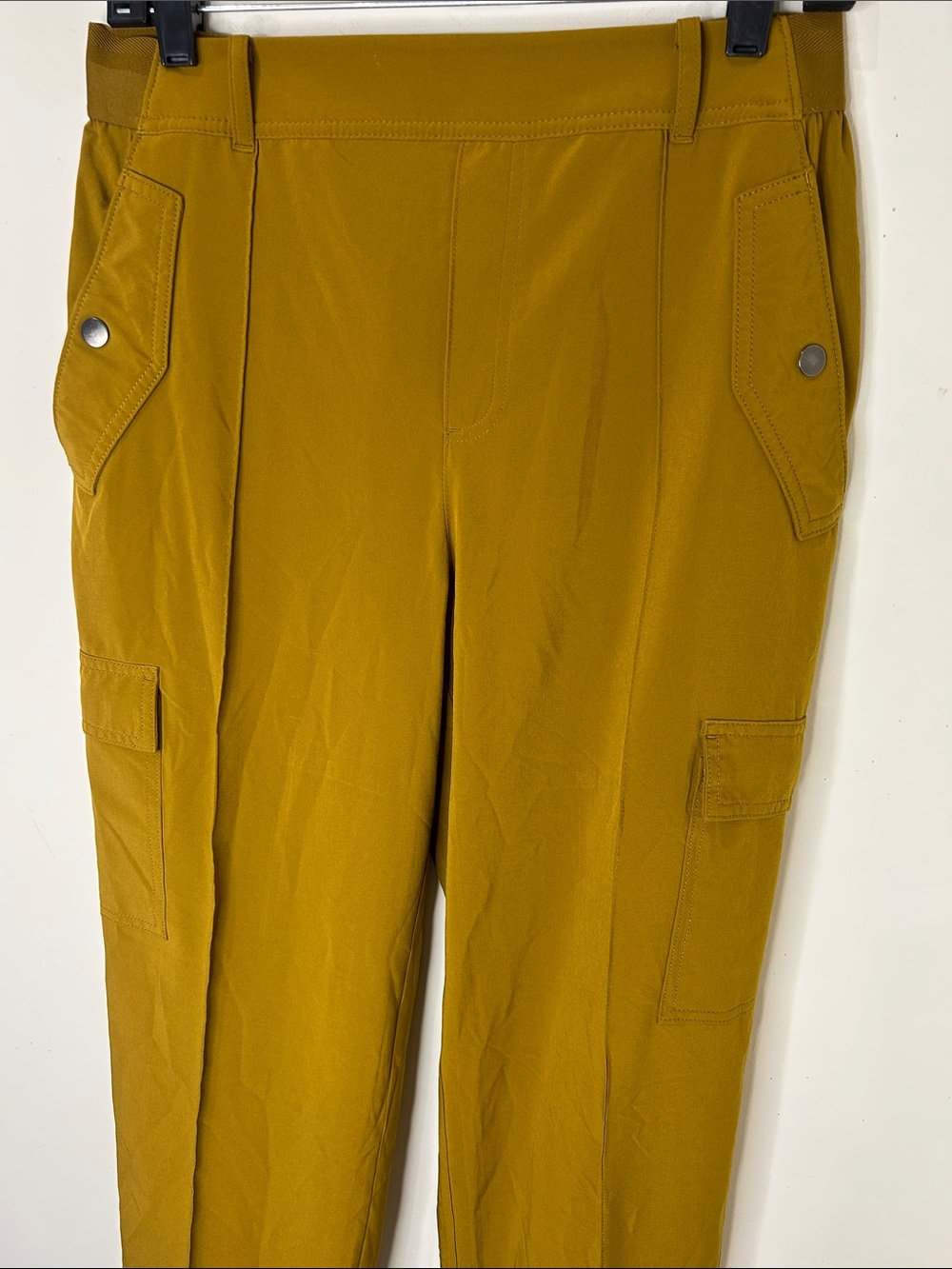 ATHLETA Vienna Cargo Pant Casual Travel Career in Brass Yellow Size 8 - Picture 8 of 14